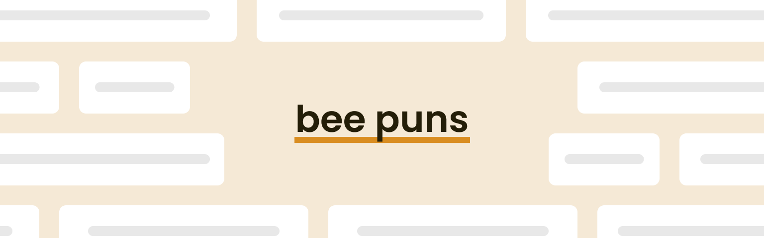 bee-puns