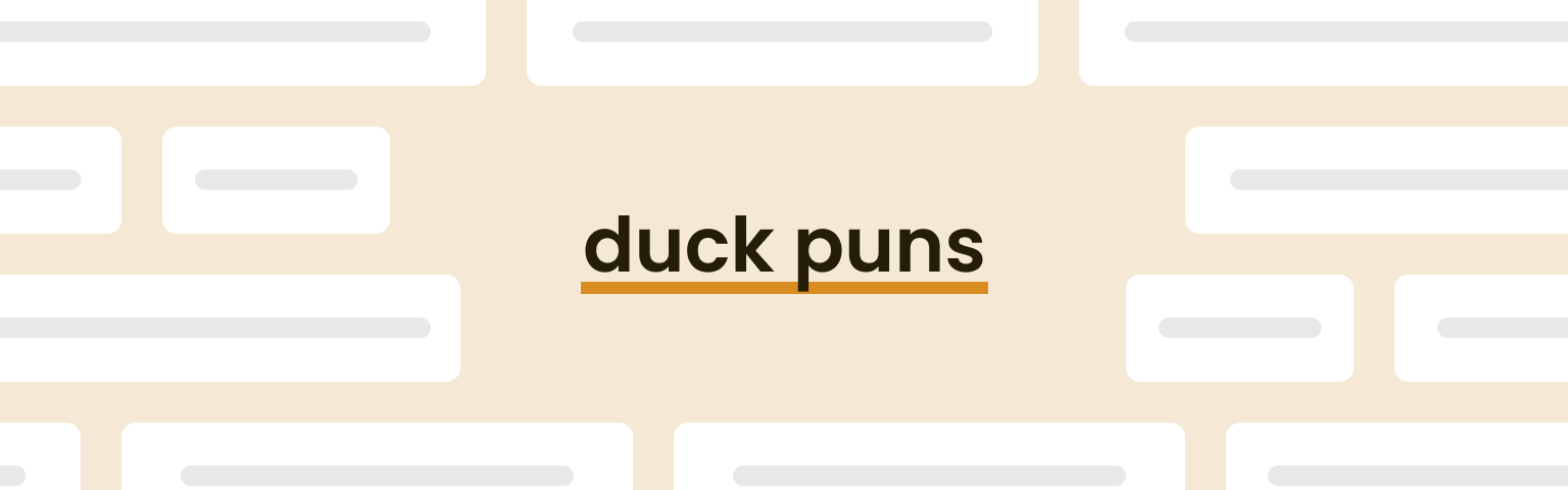 duck-puns