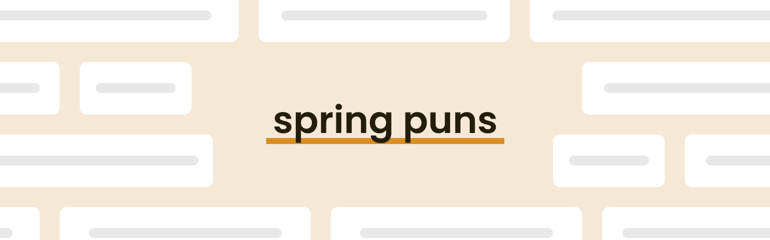 spring-puns