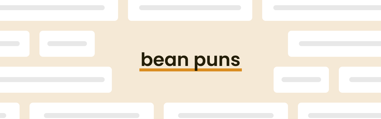 bean-puns