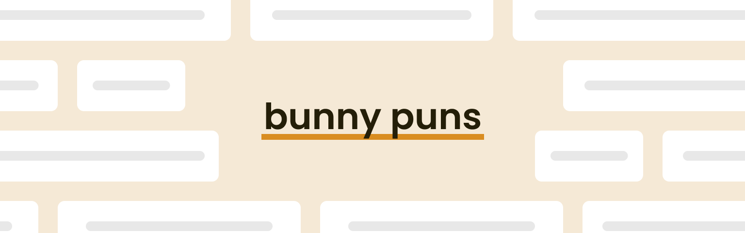 bunny-puns