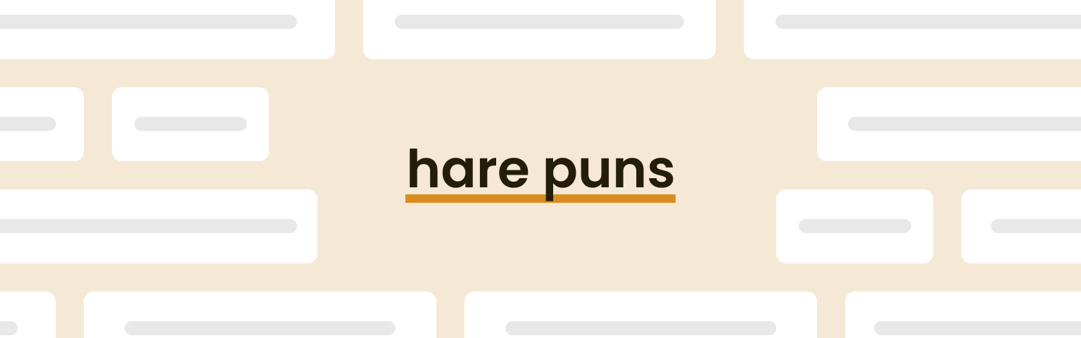 hare-puns