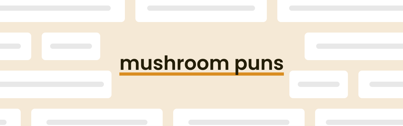 mushroom-puns