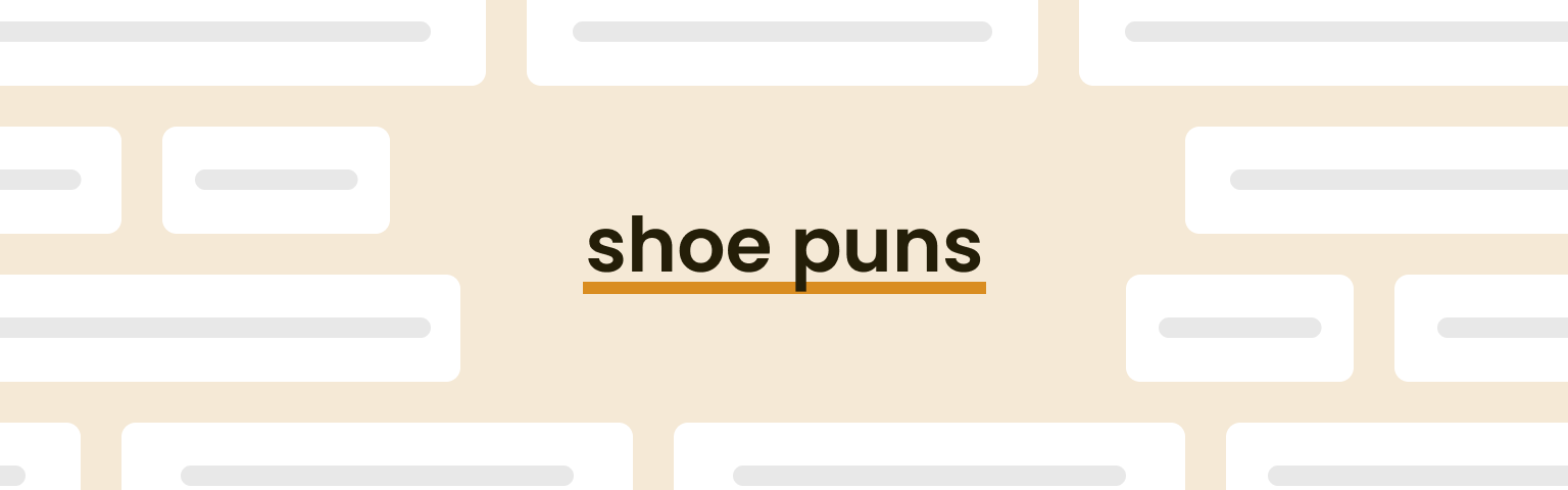 shoe-puns