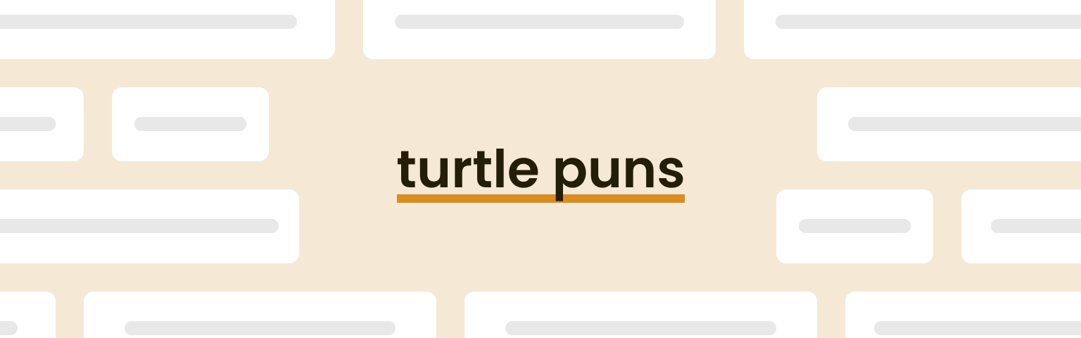 turtle-puns