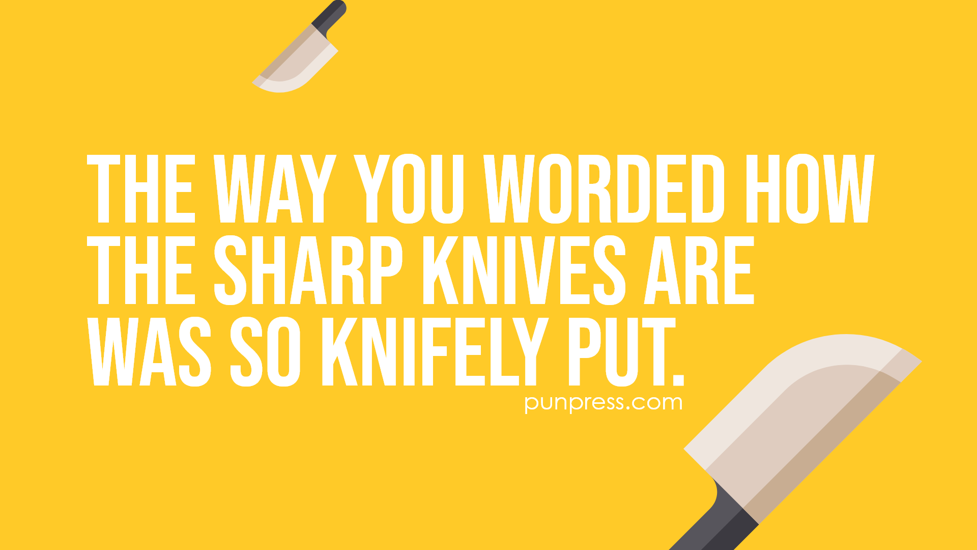 50 Knife Puns That Are Very Sharp PunPress