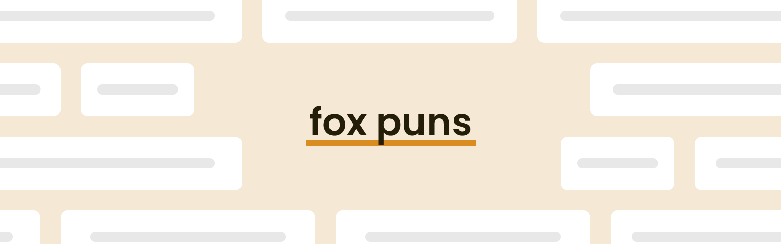 fox-puns