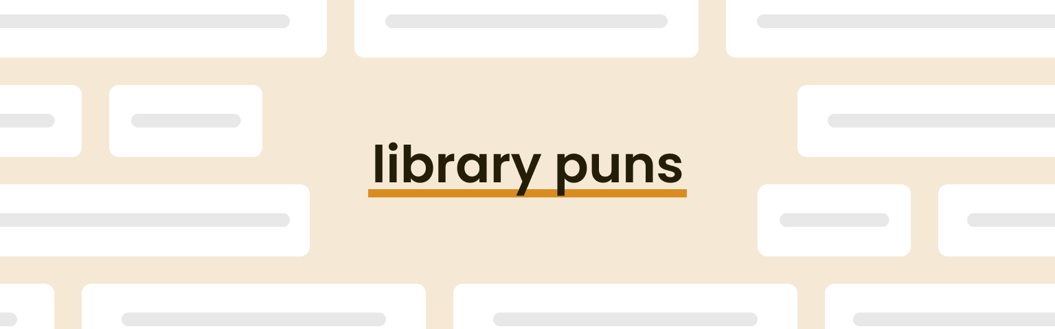 library-puns