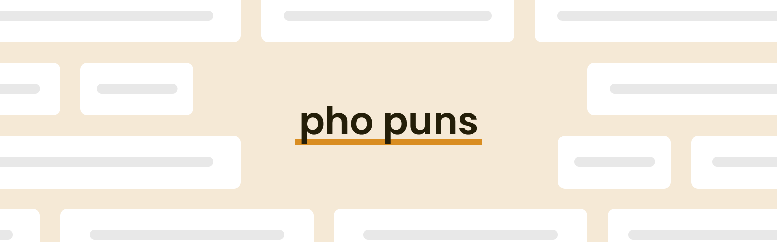 pho-puns