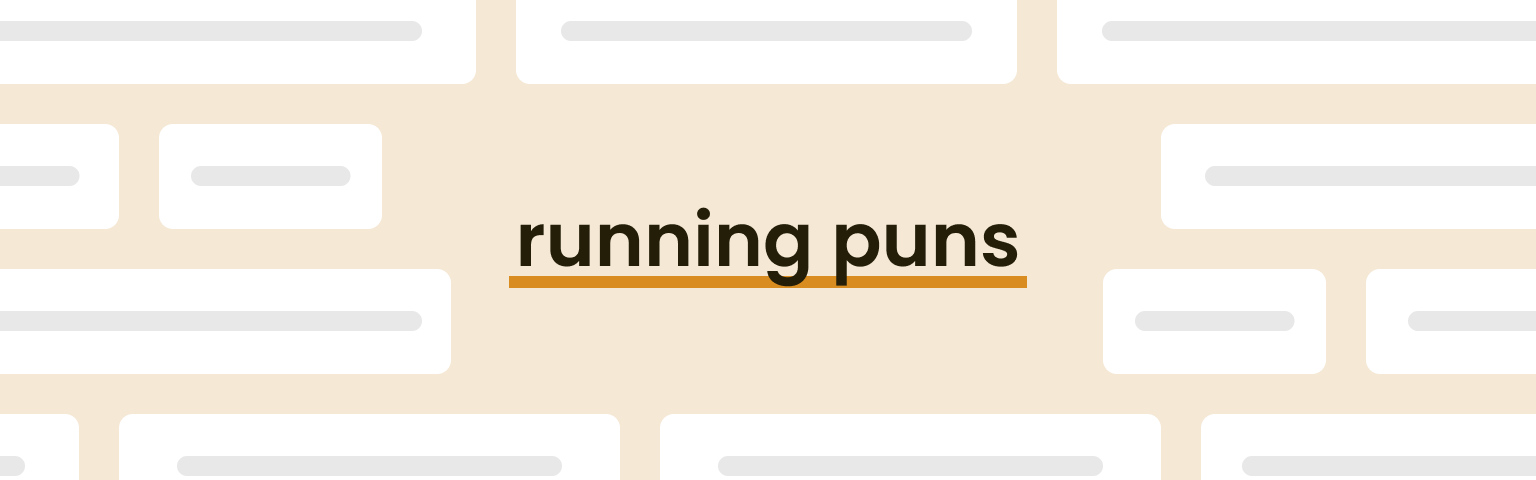 running-puns