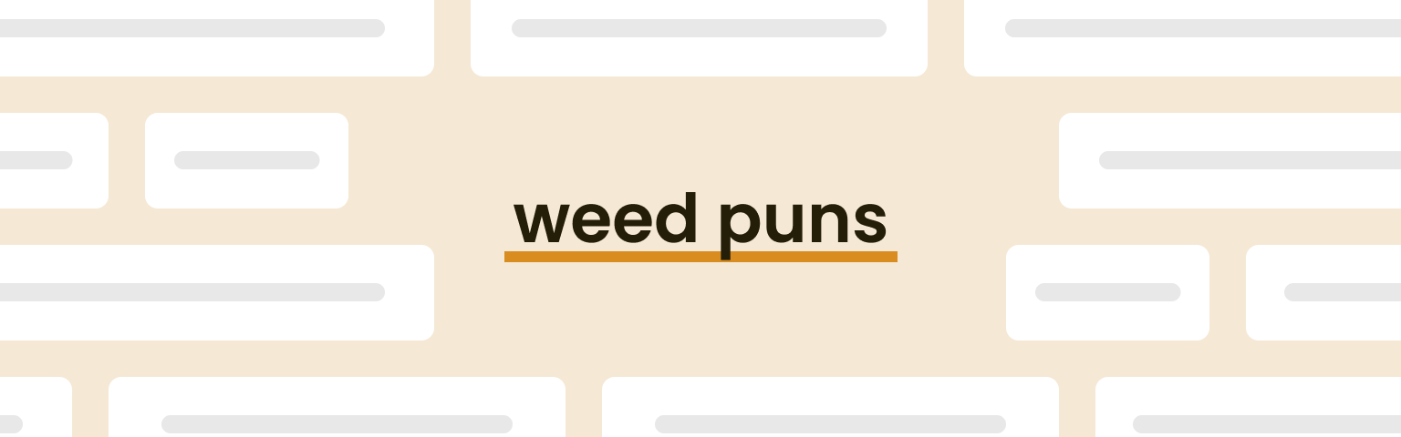 weed-puns