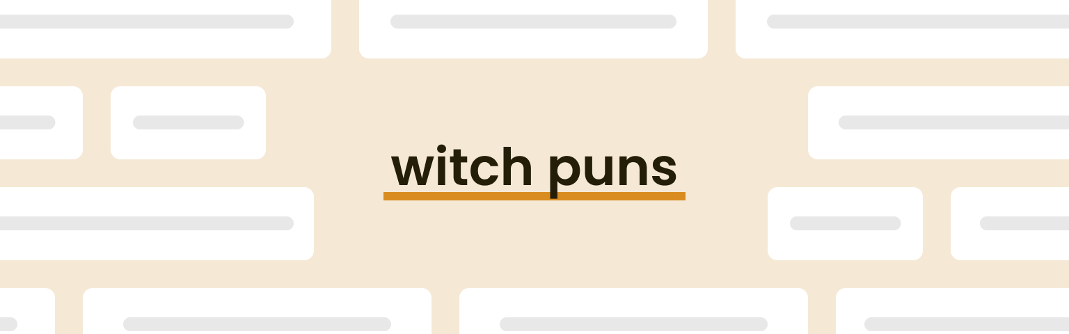 witch-puns