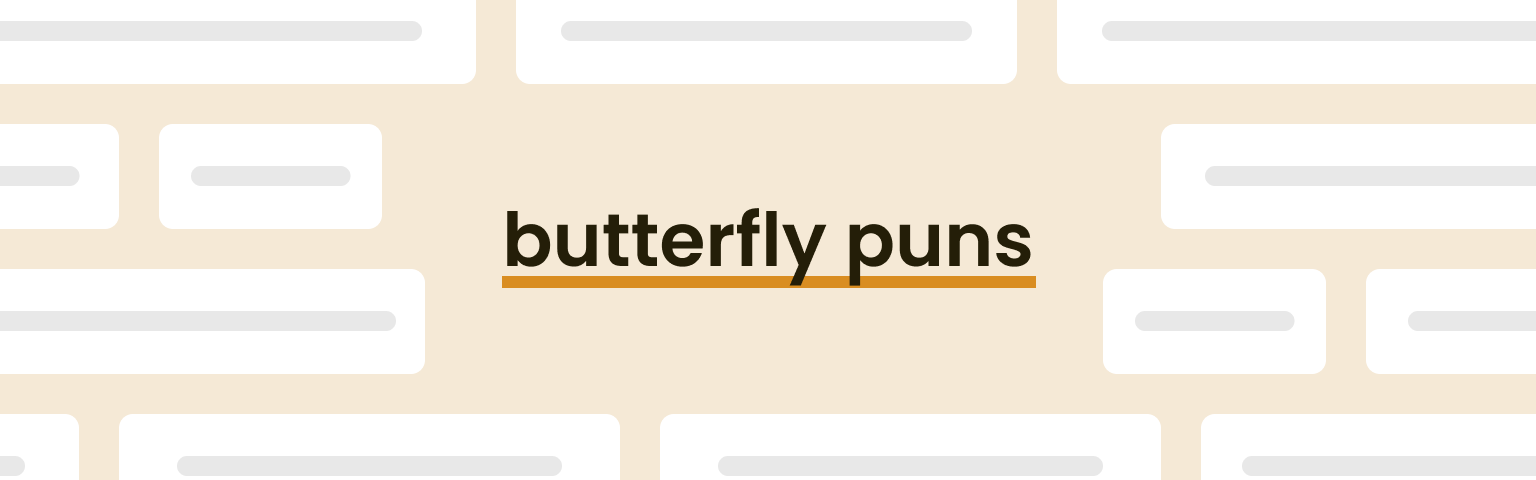 butterfly-puns