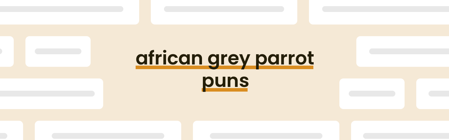 african-grey-parrot-puns