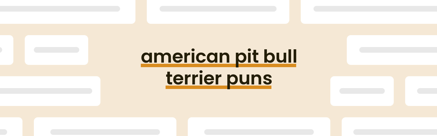 american-pit-bull-terrier-puns