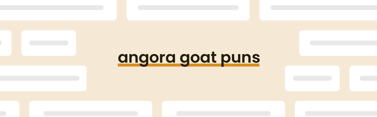 angora-goat-puns