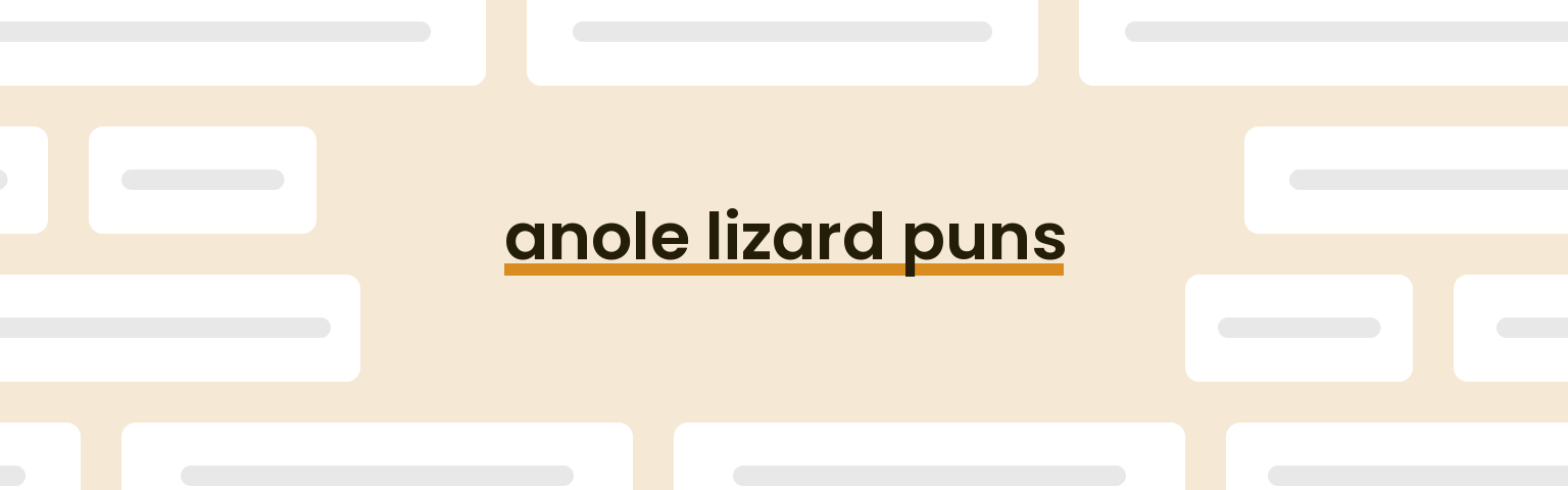 anole-lizard-puns