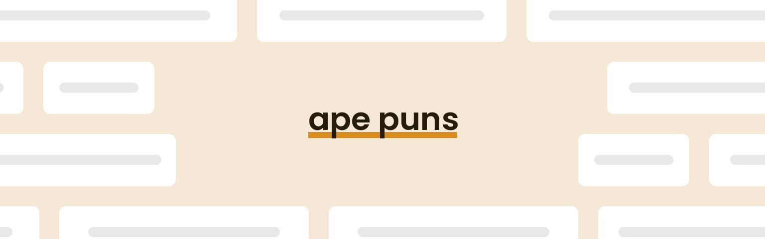 ape-puns