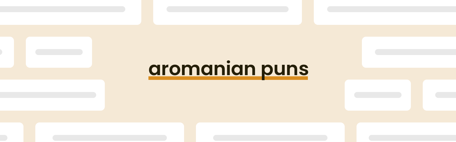 aromanian-puns