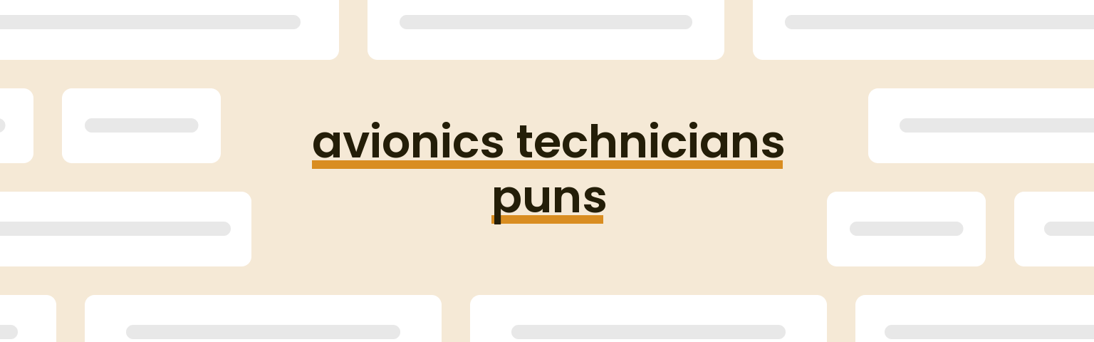 avionics-technicians-puns