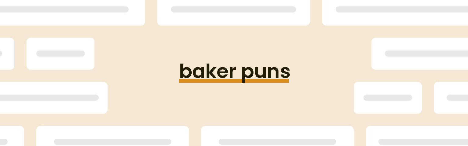 baker-puns