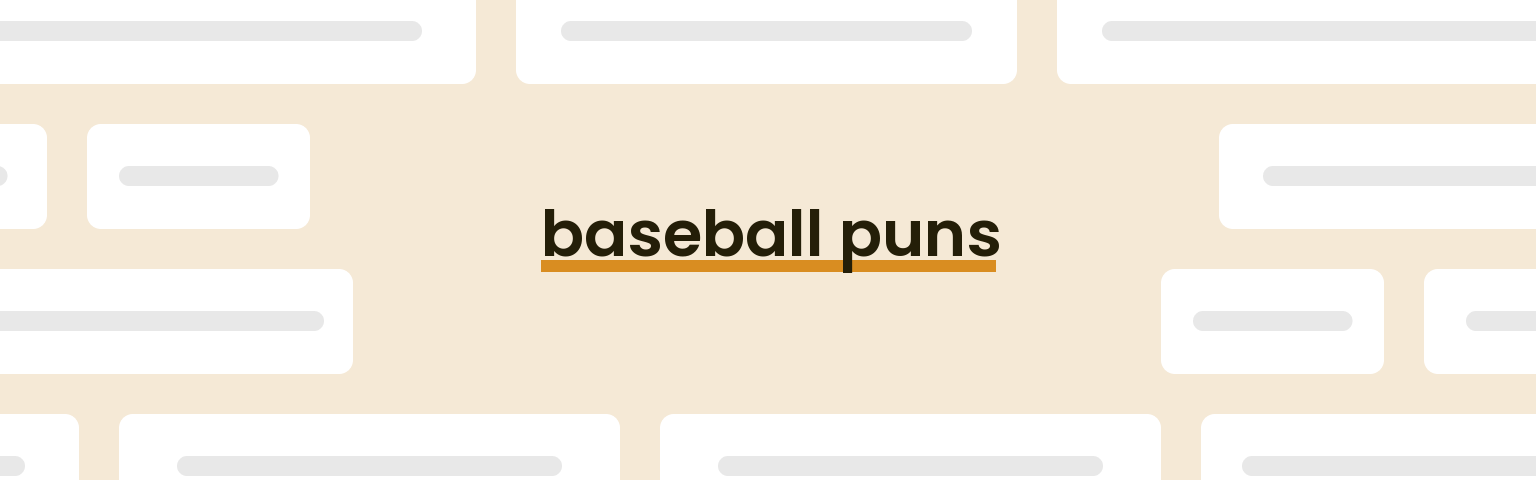 baseball-puns