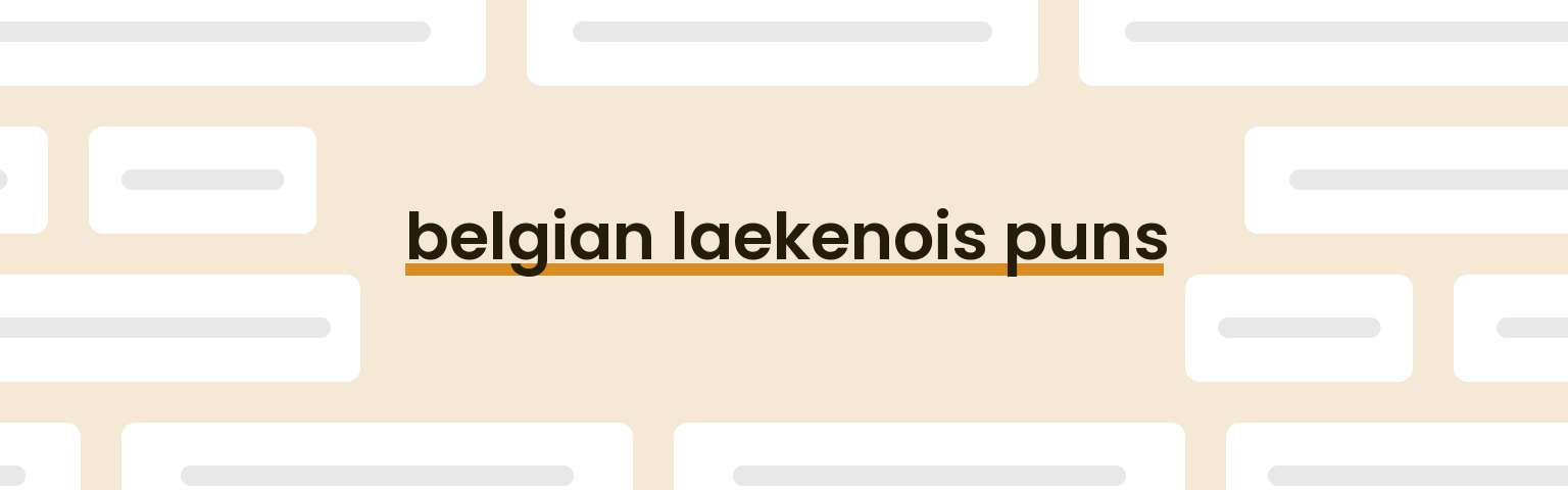 belgian-laekenois-puns