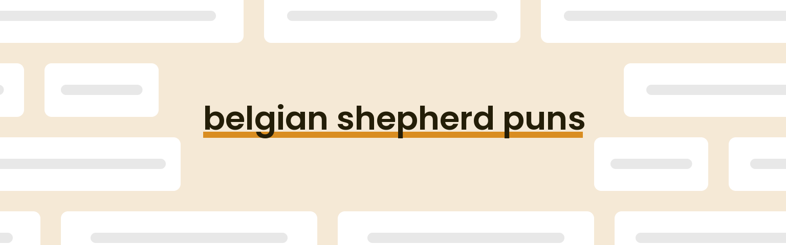 belgian-shepherd-puns