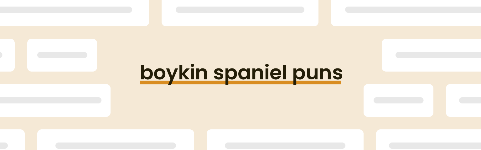 boykin-spaniel-puns