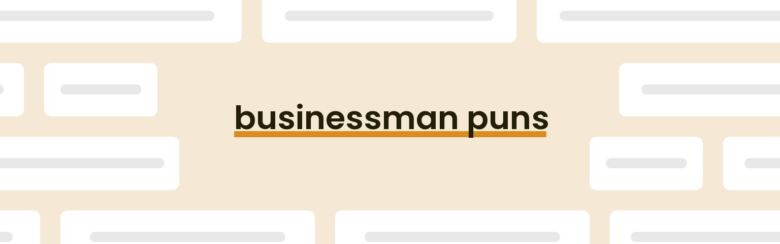 businessman-puns