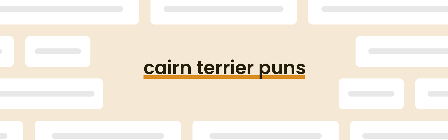 cairn-terrier-puns