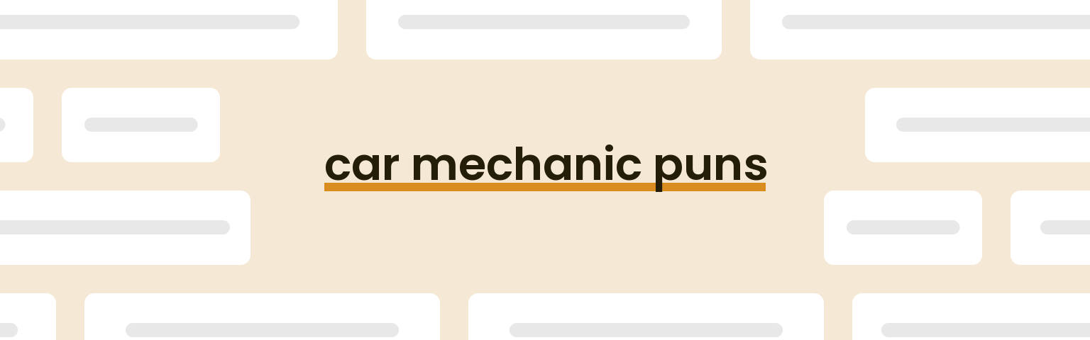 car-mechanic-puns