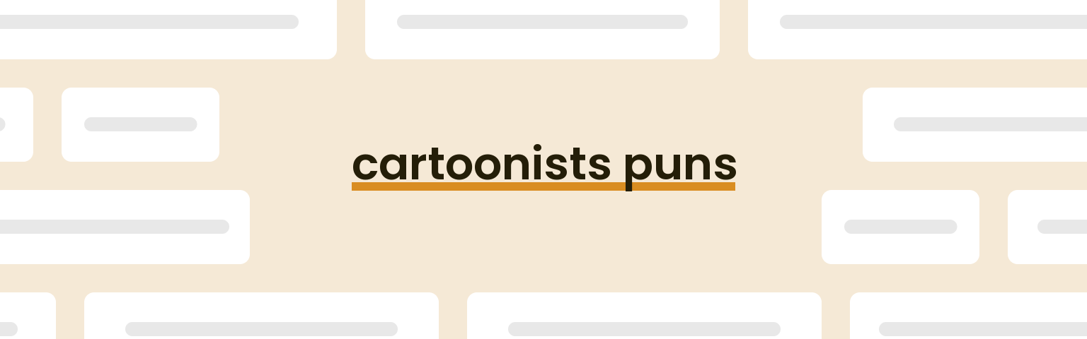 cartoonists-puns
