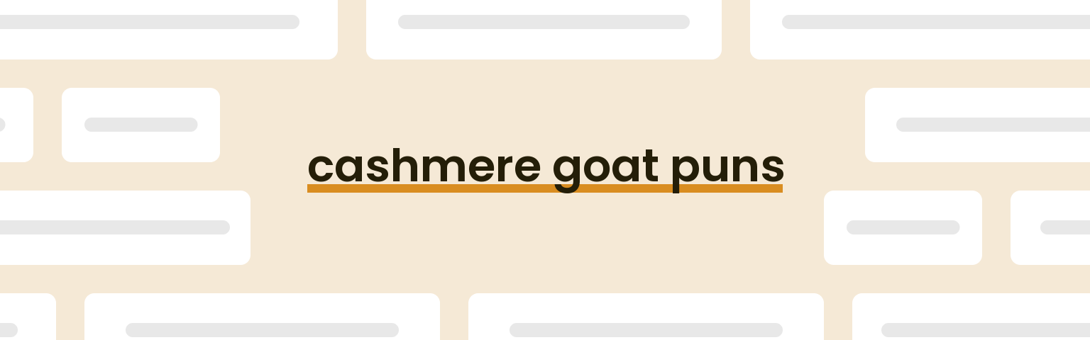 cashmere-goat-puns