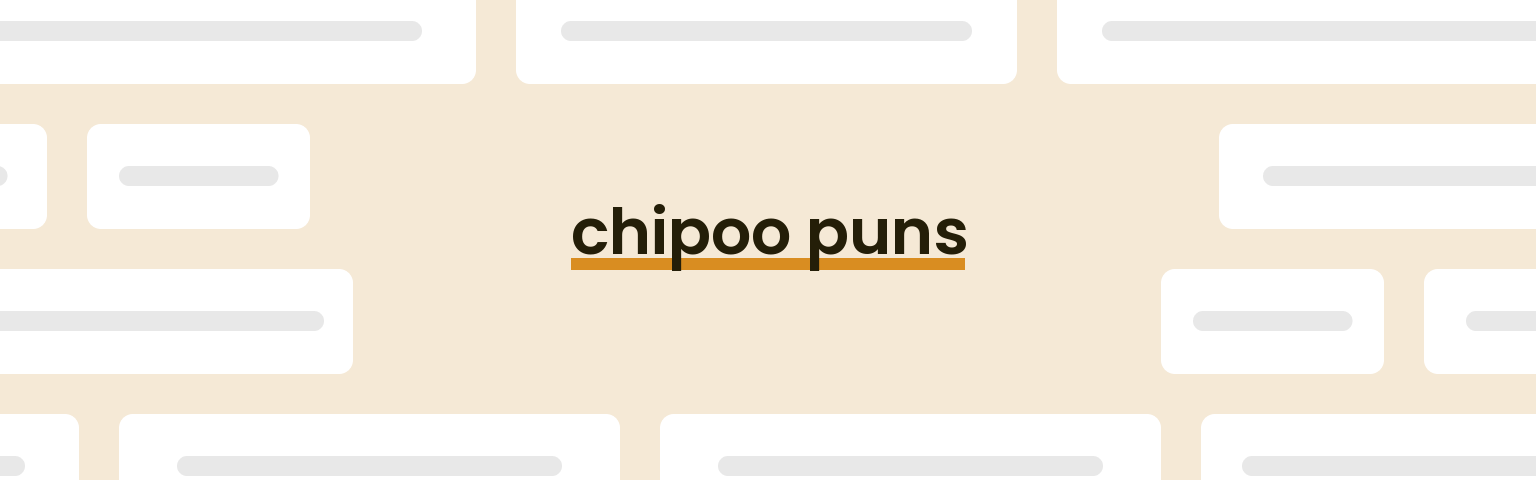 chipoo-puns