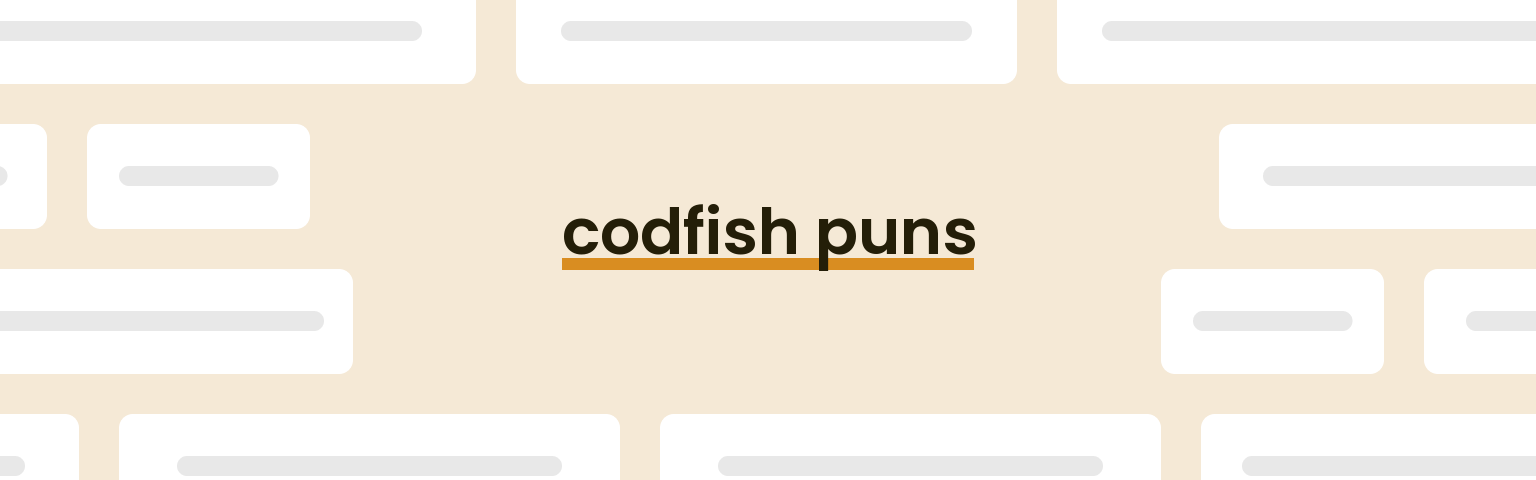 codfish-puns