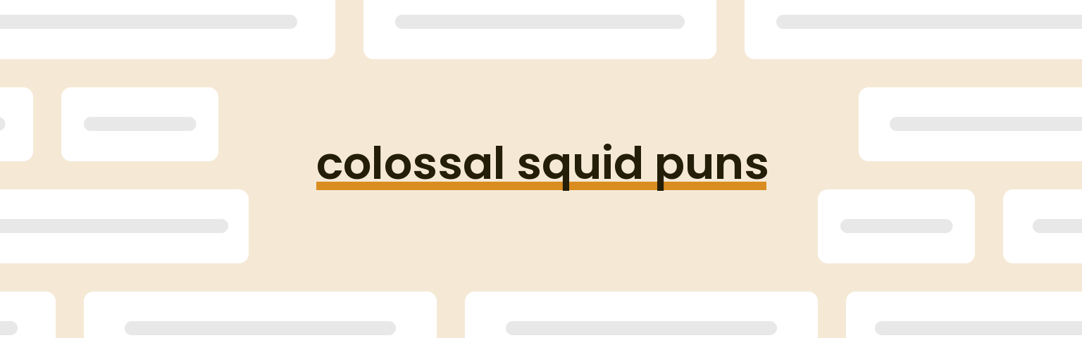 colossal-squid-puns