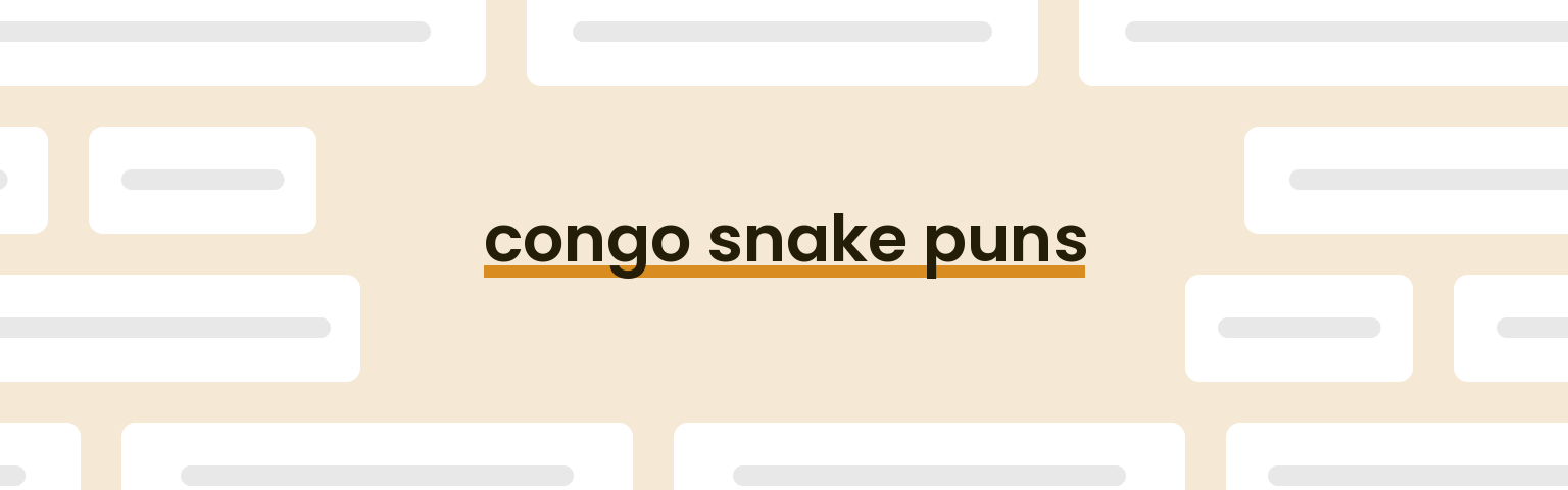 congo-snake-puns