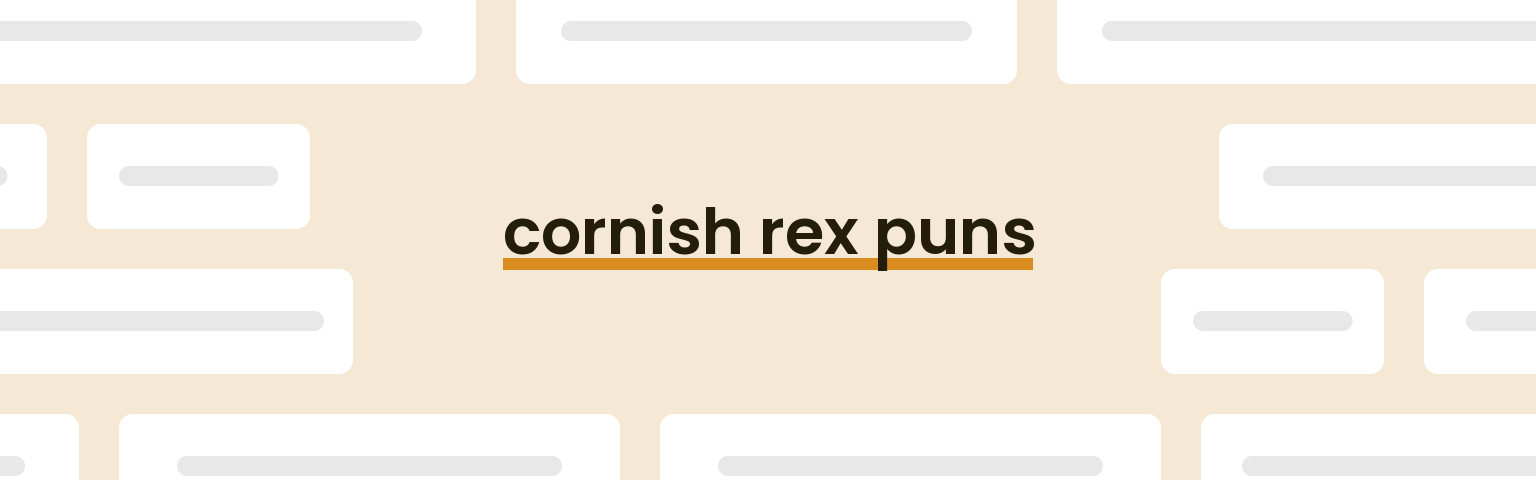 cornish-rex-puns