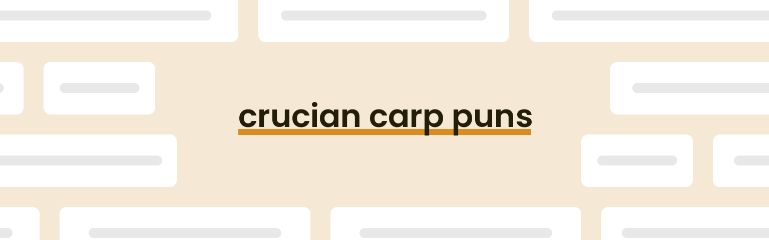 crucian-carp-puns