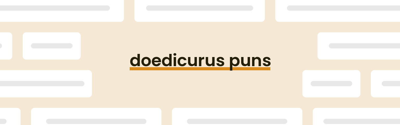 doedicurus-puns