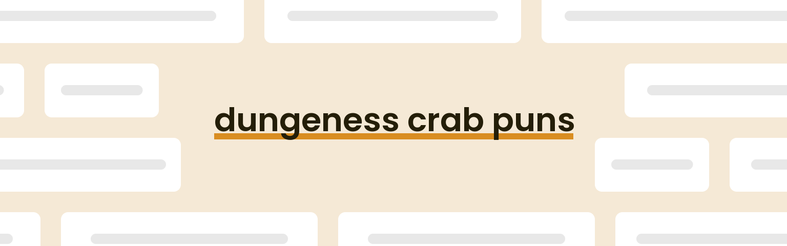 dungeness-crab-puns