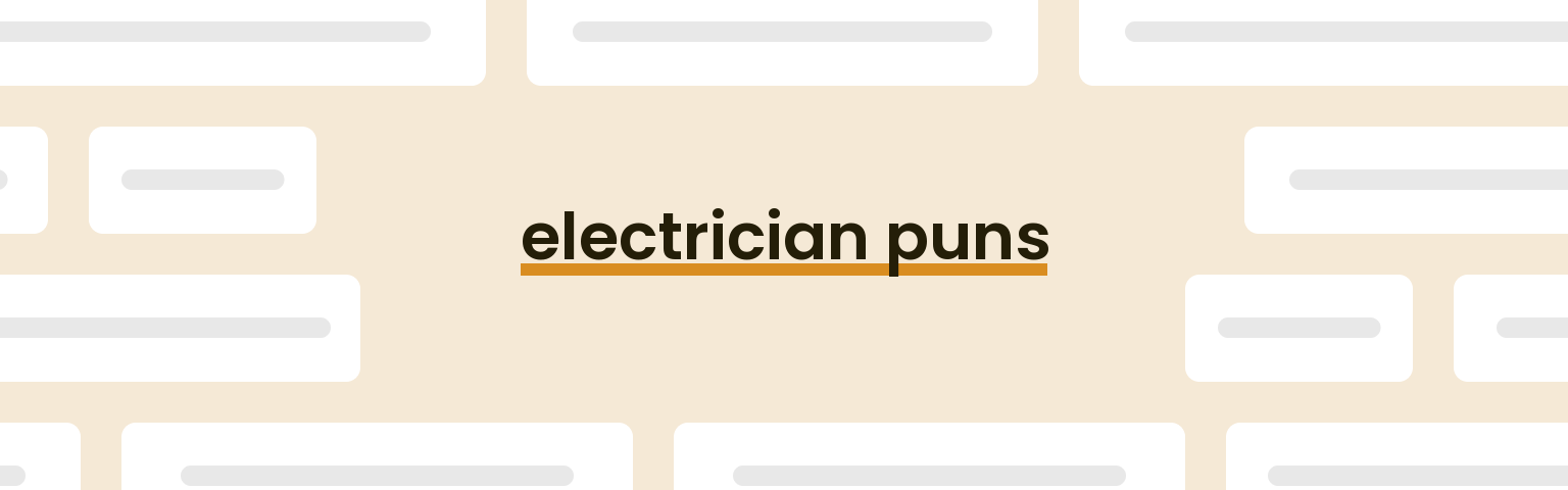electrician-puns