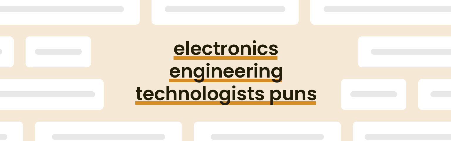electronics-engineering-technologists-puns