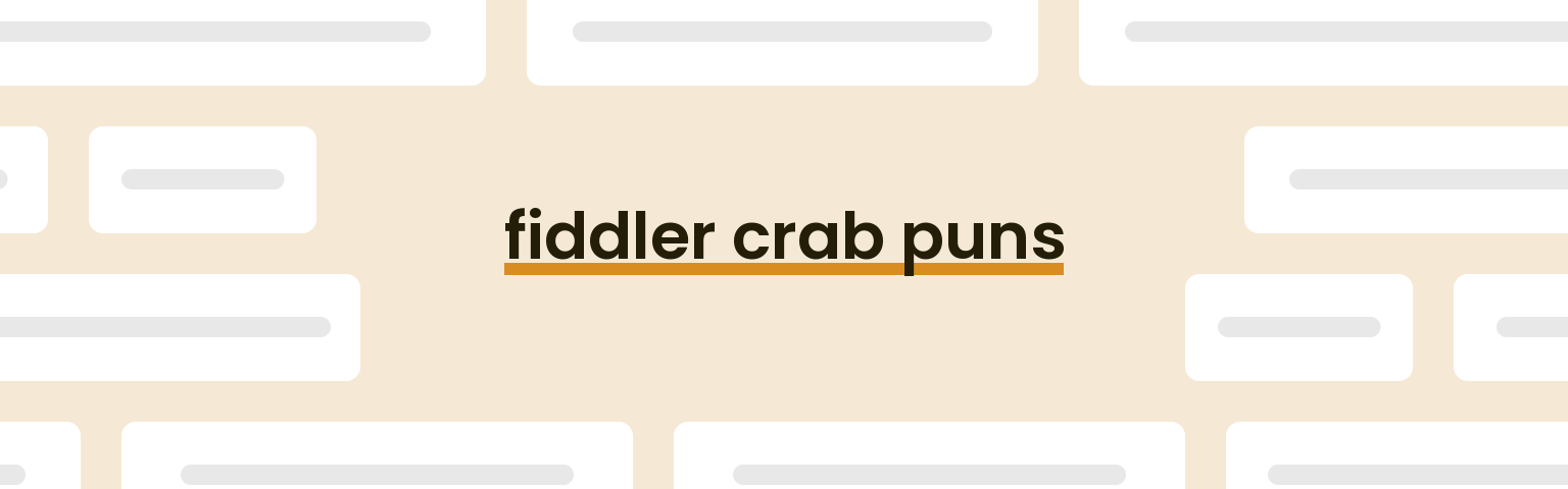 fiddler-crab-puns