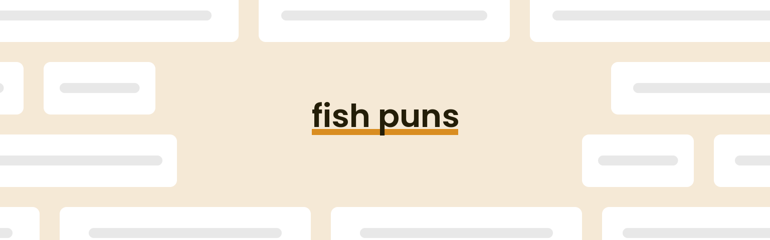 fish-puns