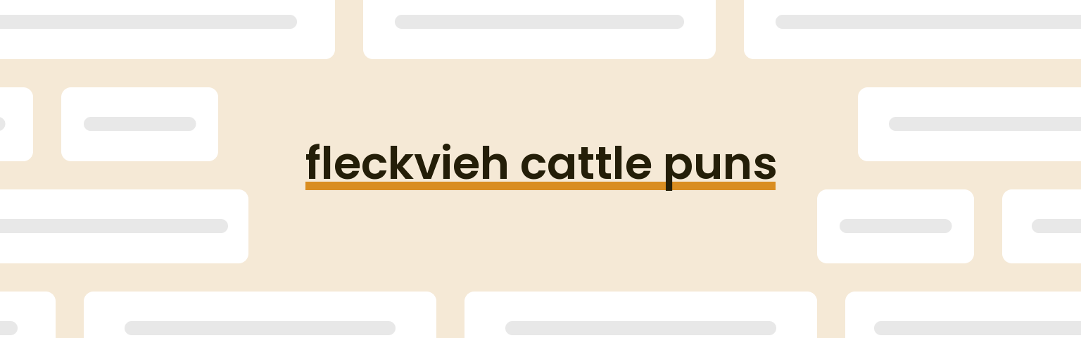 fleckvieh-cattle-puns