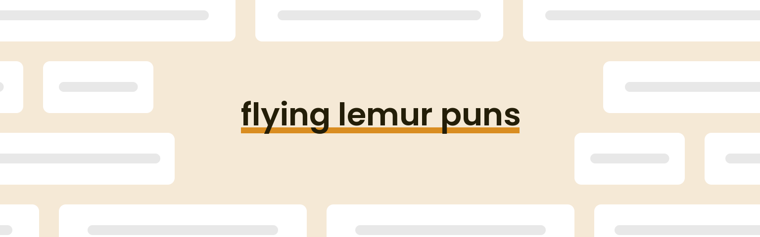 flying-lemur-puns