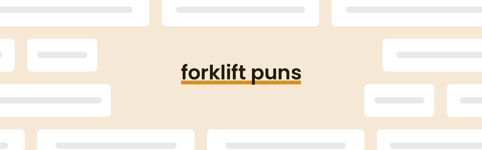 forklift-puns