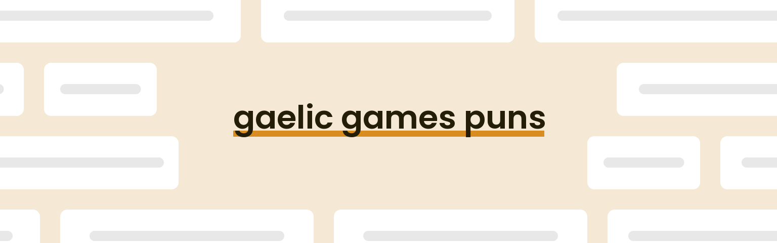 gaelic-games-puns